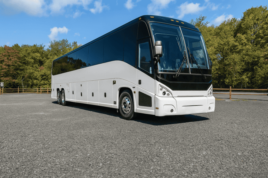 picture of Charter Bus Rental Terre Haute coach bus